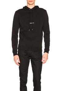 Saint Laurent Classic Hoodie In Black