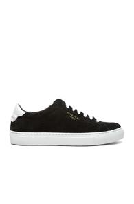 Givenchy Urban Tie Knot Suede & Leather Sneakers In Black