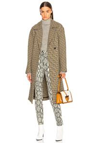 A.l.c. Copeland Coat In Plaid,neutral