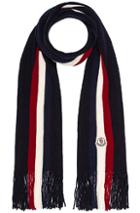 Moncler Scarf In Blue,stripes