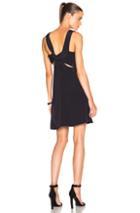 3.1 Phillip Lim Overhand Knot Dress In Blue