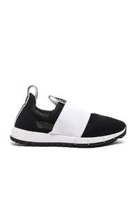 Jimmy Choo Oakland Suede Mesh Sneaker In Black