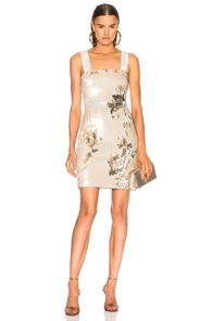 Galvan Salar Mini Dress In Metallics