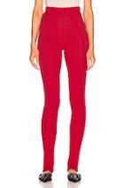 Acne Studios Keera Pant In Red