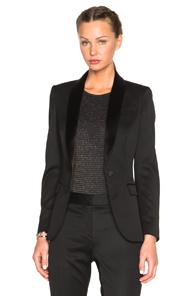 Burberry London Claremont Tuxedo Jacket In Black