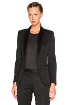 Burberry London Claremont Tuxedo Jacket In Black