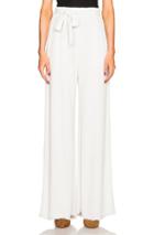 Raquel Allegra Belted Pants In White