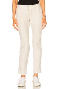 James Perse Heathered Twill Pant In Neutrals