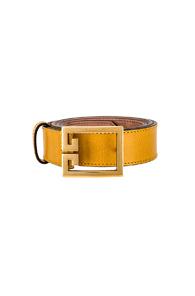 Givenchy Logo Belt In Metallic