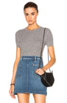 Ag Adriano Goldschmied Rib Fallon Tee In Gray