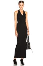 Drkshdw By Rick Owens Halter Tank Dress In Black