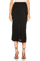 Ag Adriano Goldschmied Peary Skirt In Black