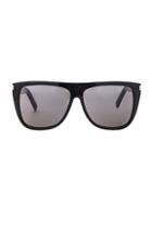 Saint Laurent Sl 1 Sunglasses In Black