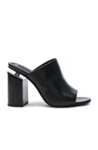 Alexander Wang Avery Leather Mules In Black