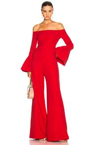 Alexis Astoria Jumpsuit In Red