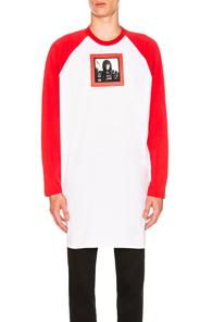 Givenchy Photo Tee In Red,white