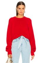 Mara Hoffman Avery Sweater In Red