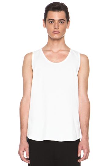 3.1 Phillip Lim Loose Fit Tank In White