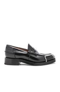 Alexander Wang Carter Spazzolato Loafer In Black