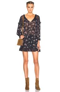 Ulla Johnson Dakota Dress In Blue,floral