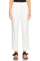 Acne Studios Onno Pop Suiting Trousers In White