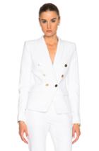 Alexandre Vauthier Cotton Blazer In White