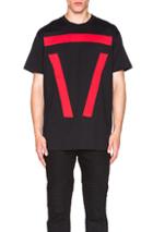 Givenchy Banded Tee In Black