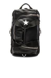Givenchy Leather & Star Backpack In Black