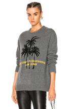 Adaptation California Palm Sweater In Gray