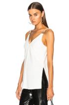 Dion Lee Loop Safari Cami Top In White