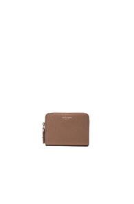 Saint Laurent St Germain Small Wallet In Neutrals