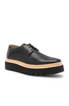 Stella Mccartney Platform Dress Shoes In Black