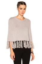 Theperfext Olympic Poncho In Gray
