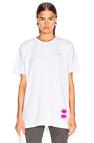 Off-white Fwrd Exclusive Short Sleeve Tee In White