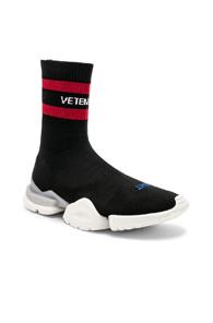 Vetements X Reebok Sock Pumps In Black