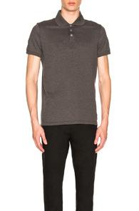 Saint Laurent Polo In Gray