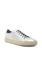 Common Projects Leather Achilles Retro Low In Metallics