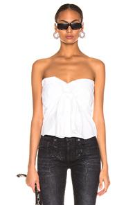 R13 Tied Up Shirt In White
