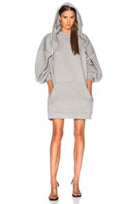 Y Project Paneled Hoodie In Gray