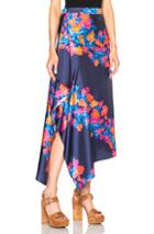 Tanya Taylor June Skirt In Floral,blue