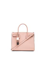 Saint Laurent Baby Double Face Sac De Jour In Pink