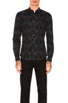Valentino Printed Shirt In Black