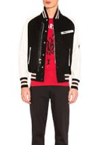 Coach 1941 Zipped Varsity Jacket In Black
