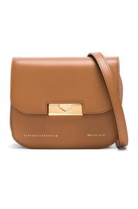 Victoria Beckham Eva Crossbody In Brown
