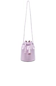 Building Block Mini Bucket Bag In Purple