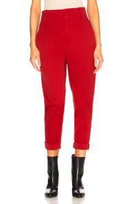 Isabel Marant Etoile Dysart Pant In Red