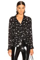 L'agence Mariposa Blouse In Black,stars