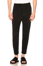 Issey Miyake Homme Plisse Polyester Trousers In Black
