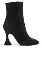 Sies Marjan Nubuck Leather Emma Boots In Black