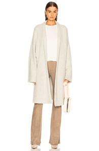 Sablyn Kari Shawl Collar Cashmere Coat In Gray